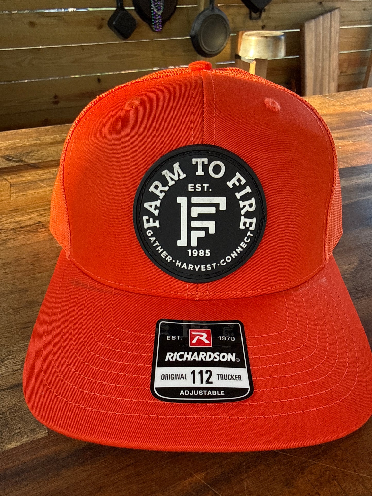 A2 Orange Richardson 112 Hat PVC