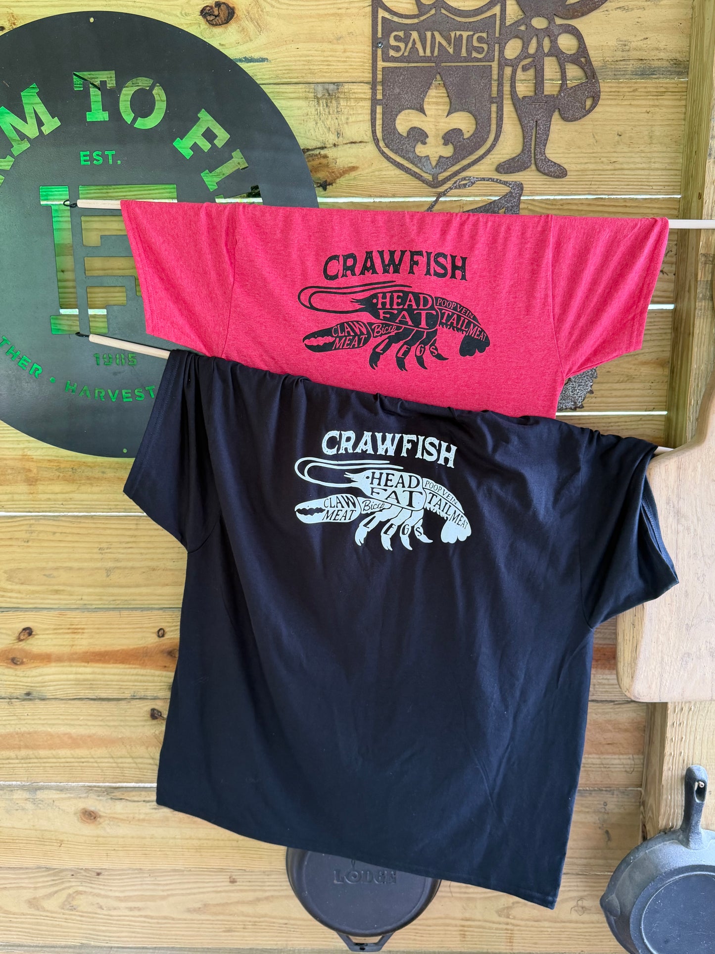 CRAWFISH - Tshirt Black
