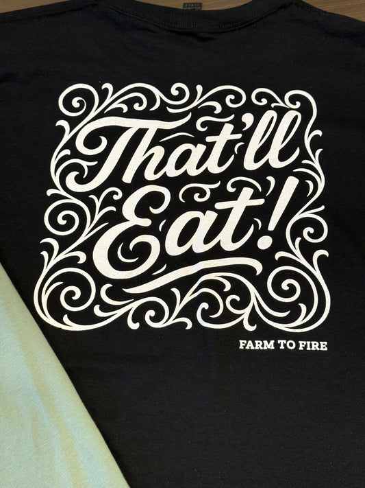 THAT’LL EAT - Tshirt Black