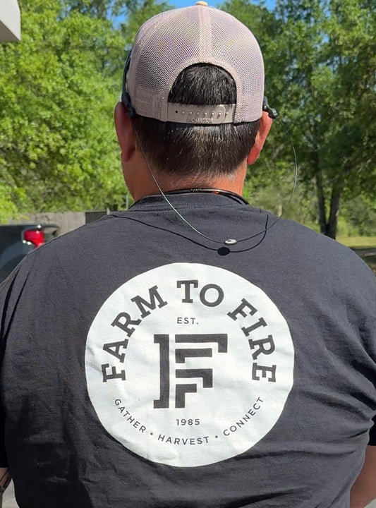 CIRCLE LOGO - Tshirt Black